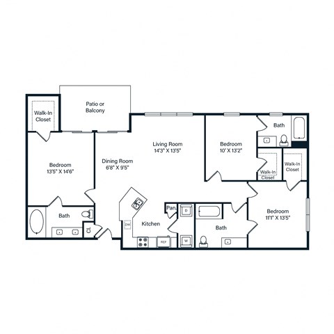 Reveal Lake Ridge C1 floorplan